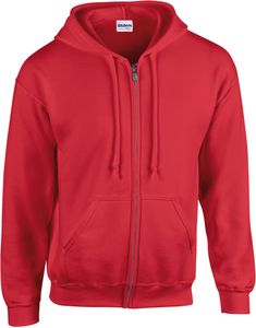 Gildan GI18600 - Heavy Blend Adult Full Zip Hooded Sweatshirt Red