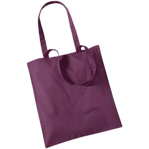 Westford Mill WM101 - Promo shoulder tote Plum