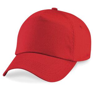 Beechfield BF010 - Original 5 Panel Cap Bright Red