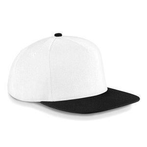 Beechfield BF660 - Original flat peak snapback White/Black