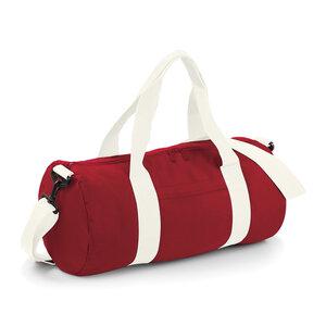 BagBase BG144 - Original Barrel Bag Classic Red/Off White