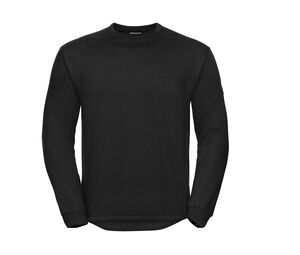 Russell JZ013 - Heavy Duty Crew Neck Sweatshirt Black