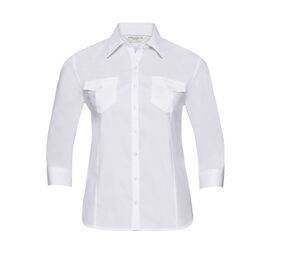 Russell Collection JZ18F - Ladies` Roll 3/4 Sleeve Shirt