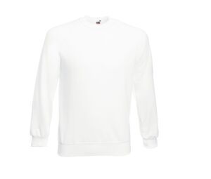 Fruit of the Loom SC260 - Raglan Sweat (62-216-0) White