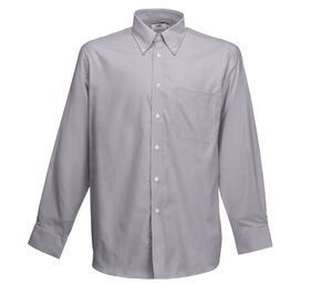 Fruit of the Loom SC400 - Men's Oxford Shirt Oxford Grey