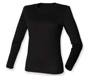 Skinnifit SK124 - Womens long-sleeved stretch T-shirt