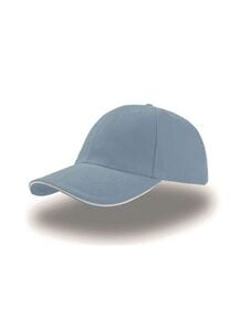 Atlantis AT003 - 6-panel sandwich cap Light Blue/White