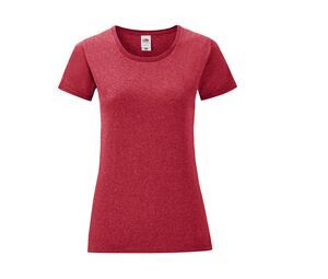 Fruit of the Loom SC151 - Iconic T Woman Red