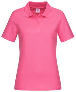 Stedman STE3100 - Polo SS for women Stedman Sweet Pink