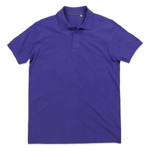 Stedman STE9060  - Short sleeve polo shirt for men Stedman - HARPER Deep Lilac