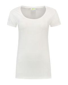 Lemon & Soda LEM1268 - T-shirt Crewneck cot/elast SS for her White