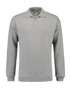 Lemon & Soda LEM3210 - Polosweater for him Grey Heather