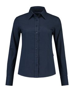 Lemon & Soda LEM3985 - Shirt Poplin LS for her Dark Navy