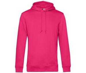 B&C BCU33B - Organic Hoodie Magenta Pink