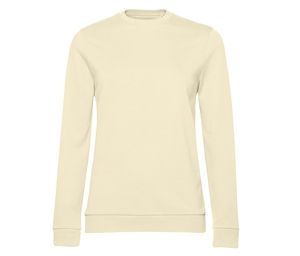 B&C BCW02W - Women's Round Neck Sweatshirt # woman Pale Yellow