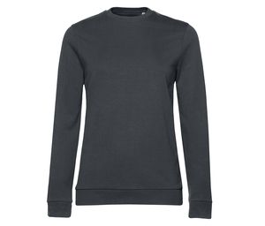 B&C BCW02W - Women's Round Neck Sweatshirt # woman Asphalt