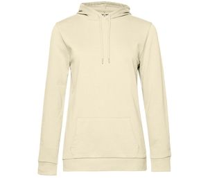 B&C BCW04W - Hoodie # woman Pale Yellow