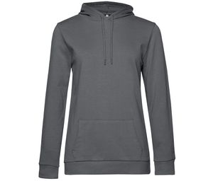 B&C BCW04W - Hoodie # woman Elephant Grey