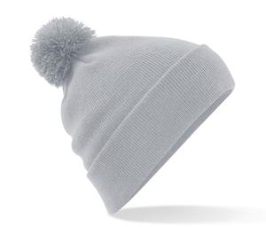 Beechfield BF426 - Pompon beanie Light Grey