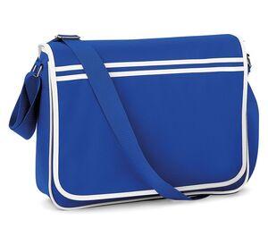 BagBase BG710 - Retro Messenger Bright Royal / White