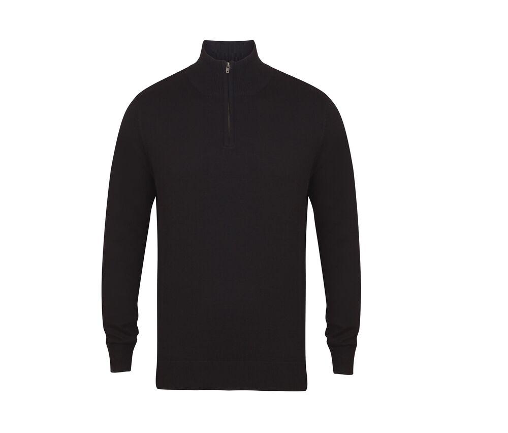 Henbury HY729 - zip neck sweater