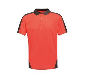 Regatta RGS174 - Coolweave contrast polo shirt Classic Red / Black