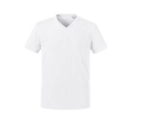 RUSSELL RU103M - Mens organic V-neck T-shirt