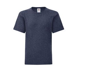 Fruit of the Loom SC6123 - Children's t-shirt Heather Navy