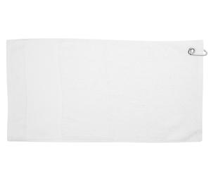 Towel city TC033 - Golf Towel with batten White
