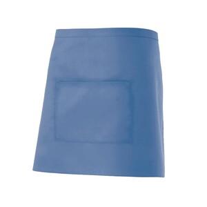 VELILLA V4201 - MID-LENGTH APRON Sky Blue