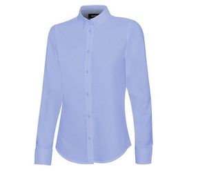 VELILLA V5005S - Women's stretch oxford shirt Oxford Blue