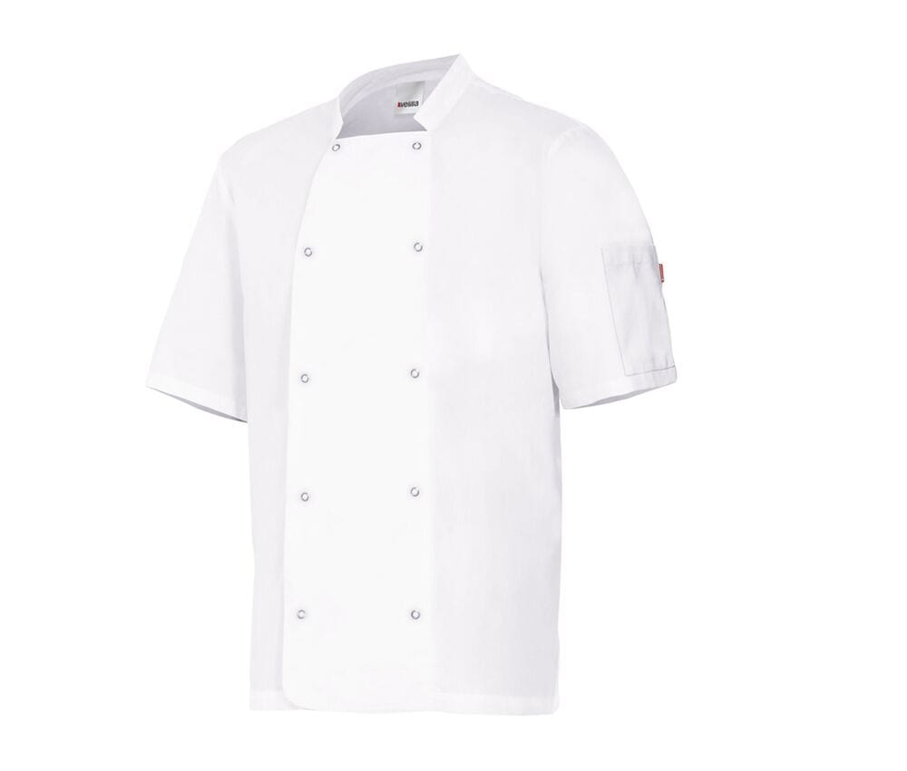 VELILLA V5205 - CHEF'S JACKET MC WITH PRESS STUDS