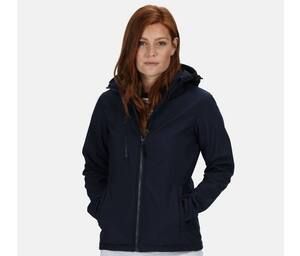 Regatta RGA702 - Women's hooded softshell jacket Navy / Navy