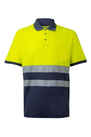 Velilla 305523 - RS SS TWO-TONE COTTON POLO