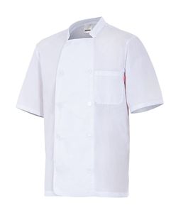 Velilla 405201 - SS POPLIN CHEF JACKET