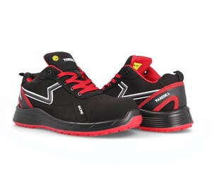 Paredes PS5200 - Safety footwear Black / Red