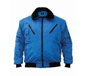 KORNTEX KX700 - Premium 4-in-1 pilot jacket Pool Blue