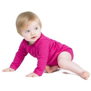 Larkwood LW052 - Long Sleeves Baby Bodysuit