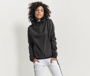 Build Your Brand BY095 - 1/4 zip jacket woman